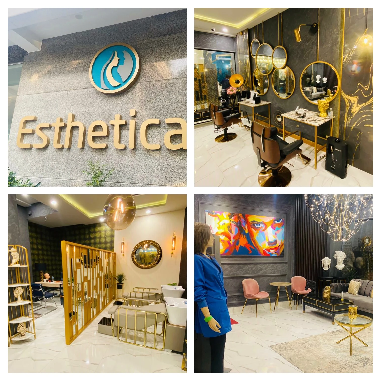 Sterile hair transplant clinic theatre at Estheticare Boutique Clinic in Islamabad